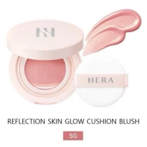 HERA REFLECTION SKIN GLOW CUSHION BLUSH 5G LINGERIE, HYDRATING SKIN COMFORT
