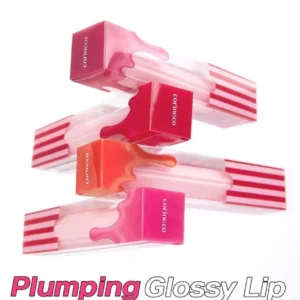 CORINGCO Pink Churros Plumping Glossy Lip Lipstick
