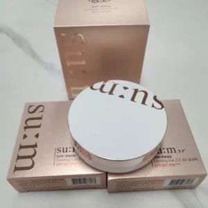 SU:M37 Sun Away Cooling Sun CC EX Special Set 15g + Refill 15g x 2ea Cushion