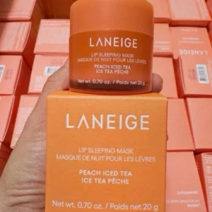Laneige Lip Sleeping Mask PEACH ICED TEA 20g Intense Moisture for Dry Lips