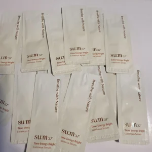 SU:M37 Time Energy Bright Luminous Serum 1ml x 50pcs (50ml) Sample Sum37 Newest