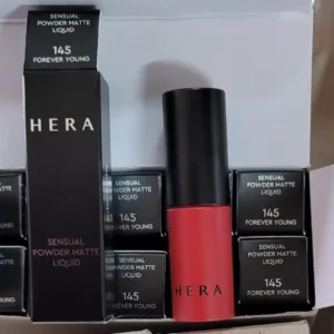 Hera Sensual Powder Matte Liquid Lip, No. 145 Forever Young (MINI New W Box)