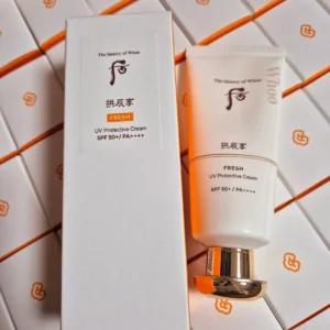 The history of Whoo Gongjinhyang Fresh UV Protective Cream 60ml K-Beauty