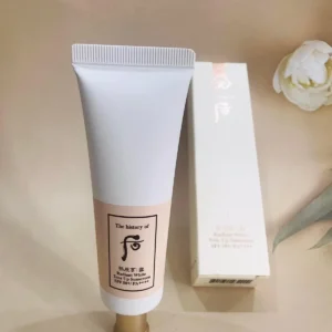 The History of Whoo Gongjinhyang Seol Radiant White Tone Up Sunscreen 50ml Cream