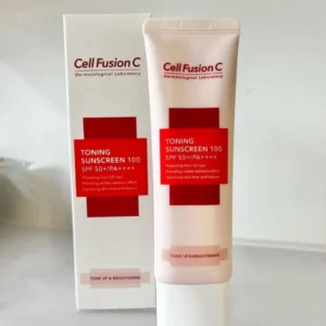 Cell Fusion C Toning Sunscreen 100 SPF 50+ /PA++++ 50ml K-beauty