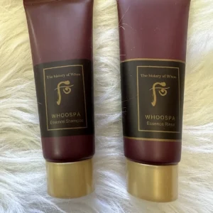 [The History of Whoo] WHOOSPA Essence Shampoo 40ml & Rinse 40ml.New Sealed Nobox