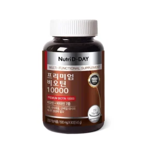 Nutri D Day Premium Biotin 10000 45g, 90 tablets 1 Bottle