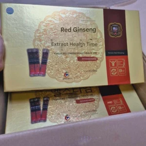 HongSamJung Korean Red Ginseng Extract Health Time 15ml X 60 Pouches.