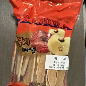 Korean Ganoderma lucidum, Reishi Mushroom Sliced 500g (17.6 oz) fresh Mushroom