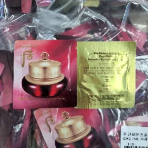 The History of Whoo Jinyul Cream 1ml x 40pcs(40ml) Intensive Revitalizing Cream.