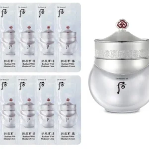 The history of Whoo Gongjinhyang Seol Radiant White Moisture Cream 1ml x 30pcs