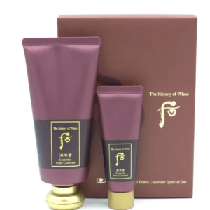 The History of Whoo Jinyulhyang Essential Cleansing Foam 180ml + 40ml