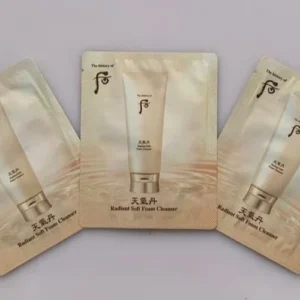 The history of Whoo Cheongidan Radiant Soft Foam Cleanser 2ml x 30pcs (60ml) New