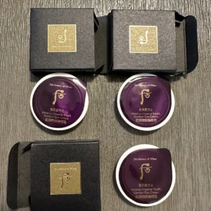The history of Whoo Hwanyu Imperial Youth Eye Cream 0.6ml x 3 Pcs Newest
