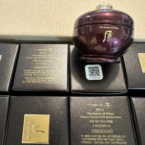 The history of Whoo Hwanyugo Imperial Youth Master Cream 4ml x 1pcs (4ml) Newist