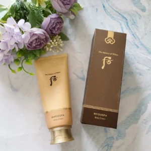 The history of Whoo Whoospa Body Cream 200ml Moisturizing Soft Silky K-Beauty