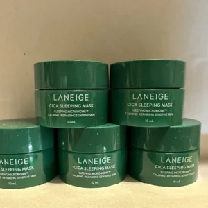 Laneige Cica Sleeping Mask Face Care Moisturizing 10ml x 5pcs. Newest Version