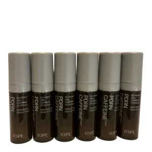 IOPE PDRN Caffeine Shot 5ml X 6 = 30ml Home Lifting Ampoule, Anti-aging K-Beauty