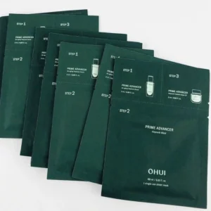 O HUI Prime Advancer Ampoule Mask 3-Step 5 Pcs Anti Wrinkle Moisture K-Beauty
