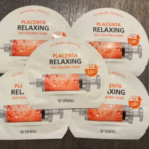 [BNBG] PLACENTA Relaxing Skin Booster Mask 5pcs/10pcs US SELLER