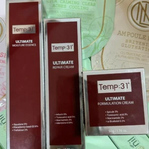TEMP:31 Ultimate Moisture Essence + Repair Cream + Formula Cream