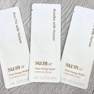 SU:M37 Time Energy Bright Luminous Cream 1ml x 100pcs (100ml) Whitening SUM37