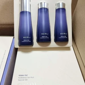 SU:M37 Water-full Hydrating Gel Mist Special Set 3 Items Moisturizing K-Beauty