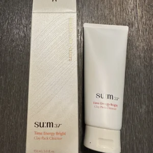 SU:M37 Time Energy Bright Clay Pack Cleanser 150ml Brightening Pore K-Beauty