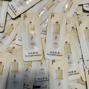 The history of Whoo Velvet Liquid Foundation No.21 1ml x 50 pcs SPF30 PA++