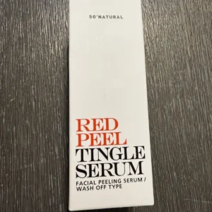 So'Natural Red Peel Tingle Serum Newest Version 35ml
