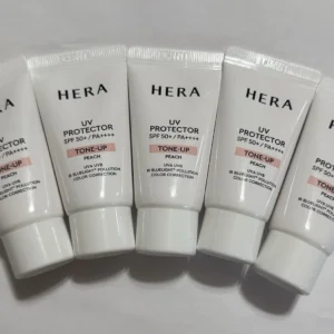 HERA UV Protector Tone-Up Peach 15ml x 5pcs Premium K-Beauty