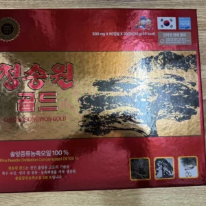 Pine Needle Distilled Concentrate Oil of Red Pine/Cheong Song Won /180 capsules