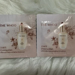The Whoo Cheonyuldan Ultimate Regenerating Balancer 30pcs + Emulsion 30pcs