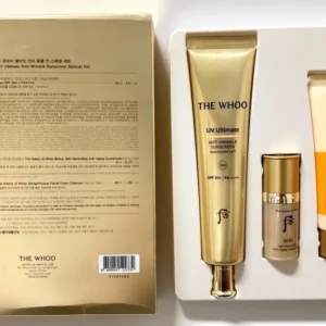 The history of Whoo UV Ultimate Anti-Wrinkle Sun Cream 75ml Set SPF50+/PA++++