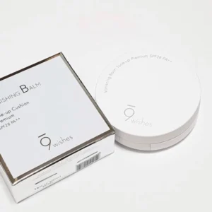 9wishes Vanishing Balm Premium Tone-Up Cushion 15g SPF28 K-Beauty