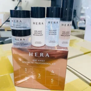 HERA AGE AWAY AESTHETIC PROFESSIONAL KIT 5 Items sample Travel kit