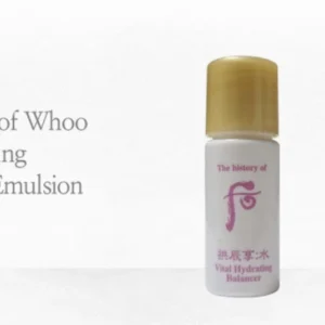 The history of Whoo Vital Hydrating Balancer (25pcs) + Emulsion (25pcs) Sample