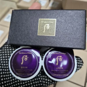 The history of Whoo Hwanyu Imperial Youth Recovery Serum 0.6ml x 8pcs (4box)