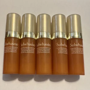2024 New Sulwhasoo Concentrated Ginseng Rejuvenating Serum 5ml X 5 Pcs