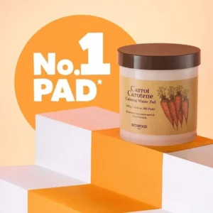 SKINFOOD Carrot Carotene Calming Water Pad 60ea