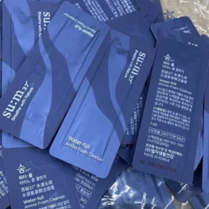 SUM37 Water-full Amino Foam Cleanser 60pcs Moisturizing K-Beauty