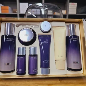 O HUI Age Recovery Special 3pcs Skincare Set Toner Emulsion Cream Collagen OHUI