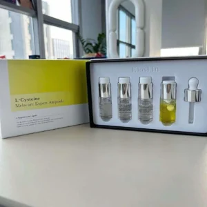 KIOSKIN L-Cysteine Melacare Ampoule 10ml 4EA Powerful Melasma Treatment K-Beauty