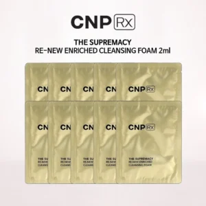 CNP The Supremacy Re-New Enriched Cleansing Foam 2ml x 30 pcs(60ml). Newest vers
