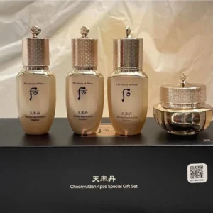 The history of Whoo Cheonyuldan 4pcs Special Gift Set Hwayul Anti-Wrinkle