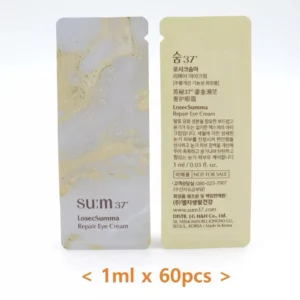 SUM37 LosecSumma Repair Eye Cream 1ml x 60pcs Anti Aging Moisturizing K-Beauty