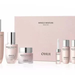 OHUI Miracle Moisture Skin care 4 pcs Special Set Optimum Hydration K-beauty