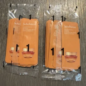 Sulwhasoo Concentrated Ginseng Rejuvenating Cream Perfecting Rich 1ml x 30pcs