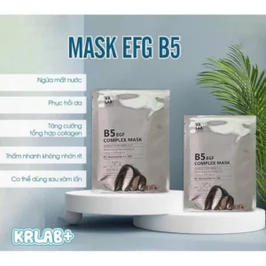 KR.LAB B5 EGF Complex Mask Immediately Hydrates, Premium Korean Cosmetics 8 pcs