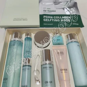 OHUI Miracle Aqua Moisture 4pcs Skin Care Special Set Hydrating Elasticity O HUI